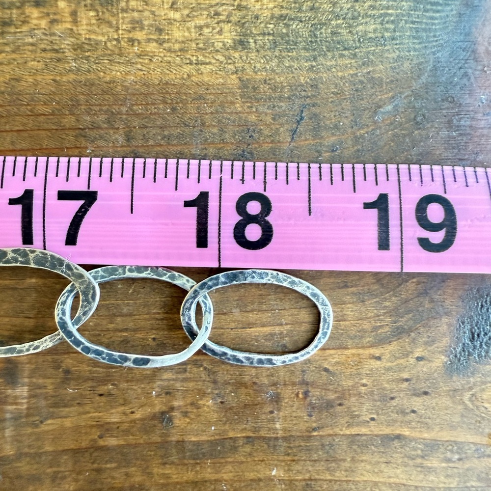 Silpada .925 Stirling Silver Oval Link Necklace - Picture 9 of 9